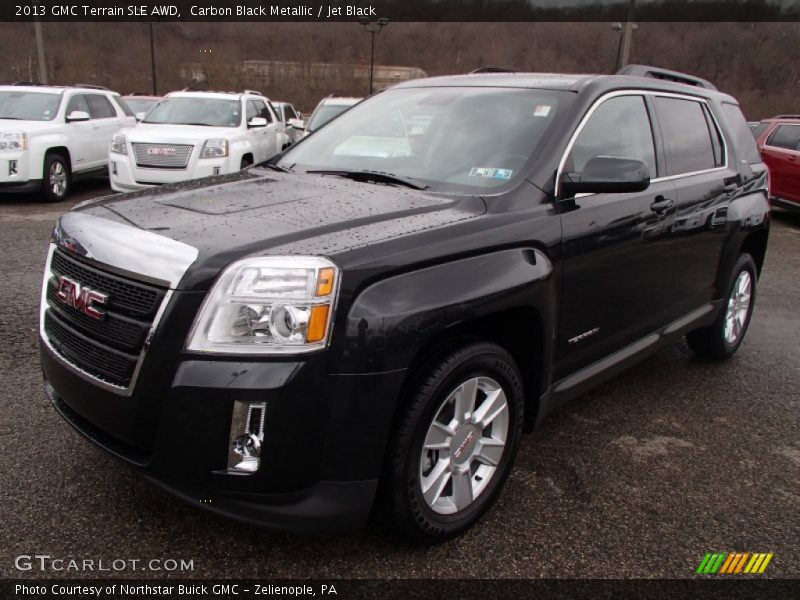 Carbon Black Metallic / Jet Black 2013 GMC Terrain SLE AWD