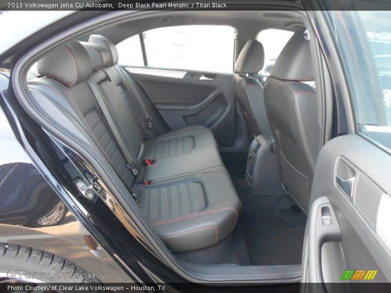 Rear Seat of 2013 Jetta GLI Autobahn