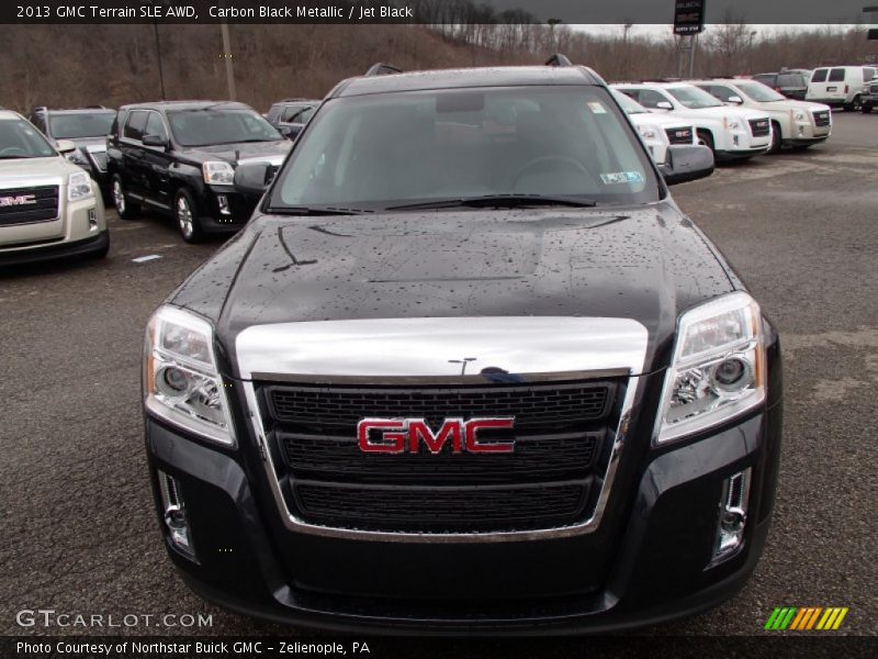Carbon Black Metallic / Jet Black 2013 GMC Terrain SLE AWD