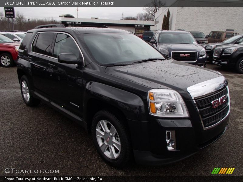 Carbon Black Metallic / Jet Black 2013 GMC Terrain SLE AWD