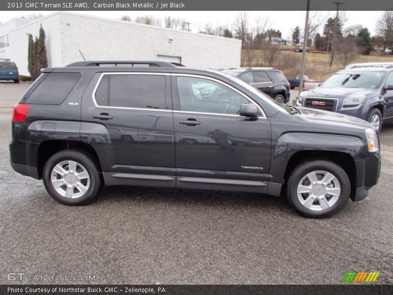 Carbon Black Metallic / Jet Black 2013 GMC Terrain SLE AWD