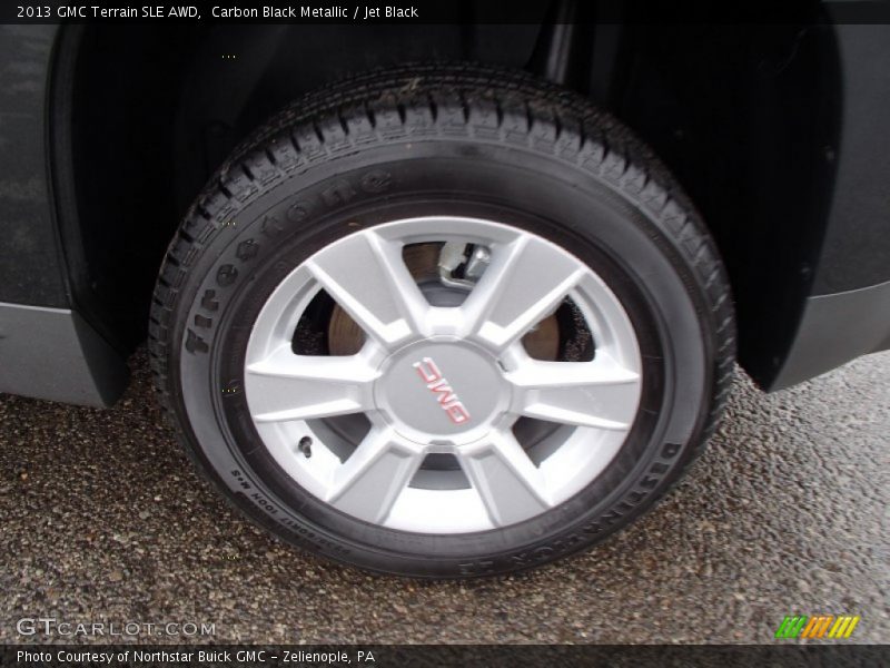 Carbon Black Metallic / Jet Black 2013 GMC Terrain SLE AWD
