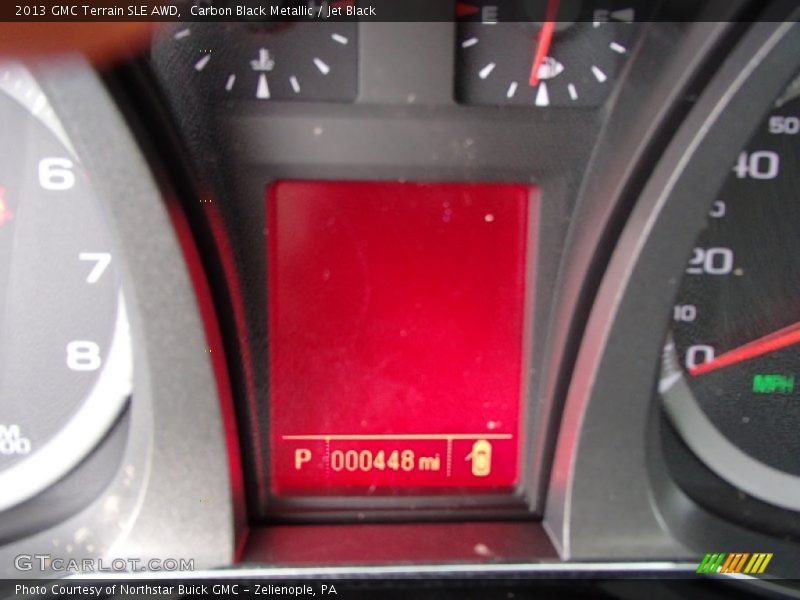 Carbon Black Metallic / Jet Black 2013 GMC Terrain SLE AWD