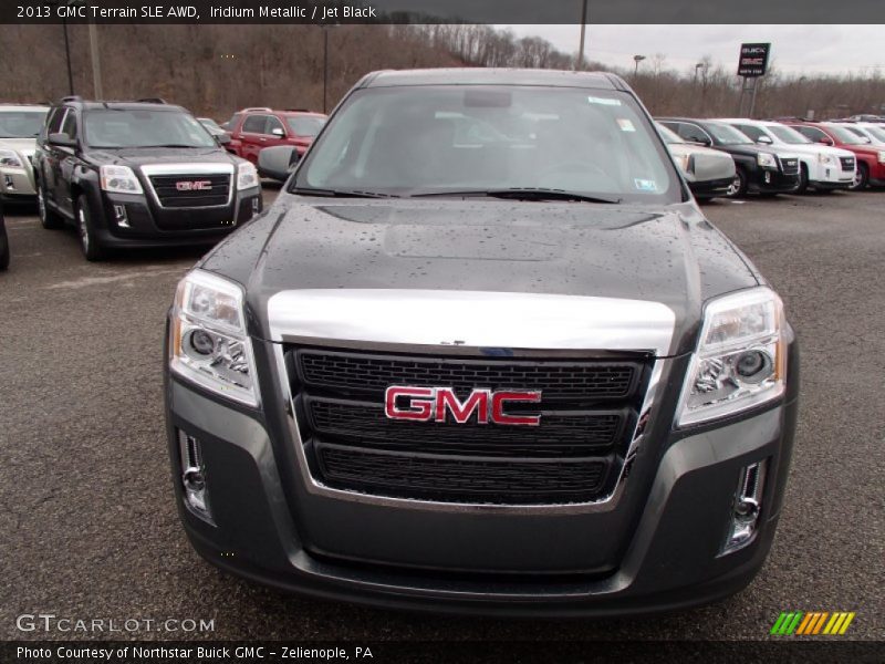 Iridium Metallic / Jet Black 2013 GMC Terrain SLE AWD