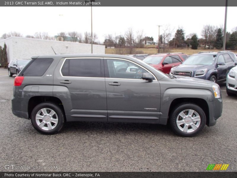 Iridium Metallic / Jet Black 2013 GMC Terrain SLE AWD