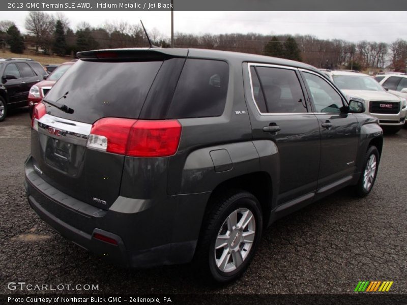 Iridium Metallic / Jet Black 2013 GMC Terrain SLE AWD