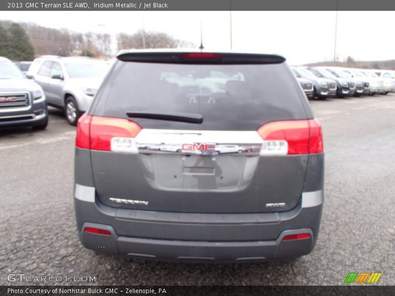 Iridium Metallic / Jet Black 2013 GMC Terrain SLE AWD