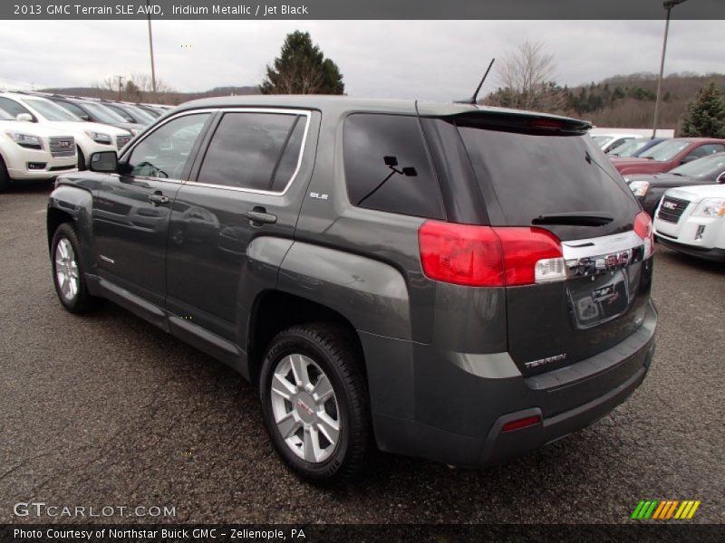 Iridium Metallic / Jet Black 2013 GMC Terrain SLE AWD