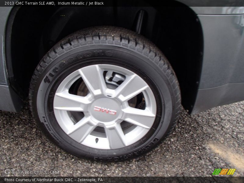 Iridium Metallic / Jet Black 2013 GMC Terrain SLE AWD