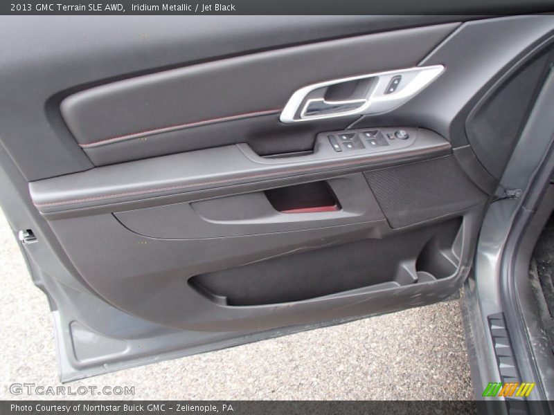 Iridium Metallic / Jet Black 2013 GMC Terrain SLE AWD