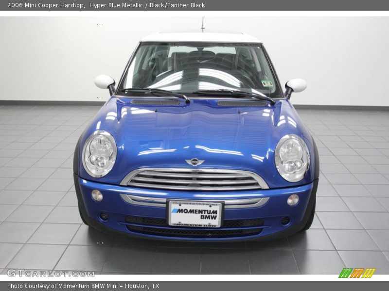 Hyper Blue Metallic / Black/Panther Black 2006 Mini Cooper Hardtop