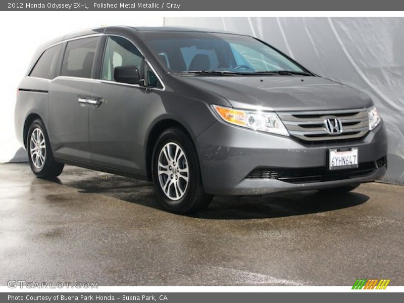 Polished Metal Metallic / Gray 2012 Honda Odyssey EX-L