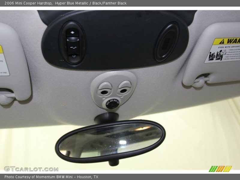Hyper Blue Metallic / Black/Panther Black 2006 Mini Cooper Hardtop