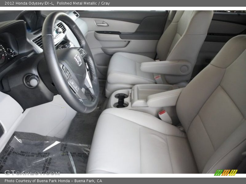 Polished Metal Metallic / Gray 2012 Honda Odyssey EX-L