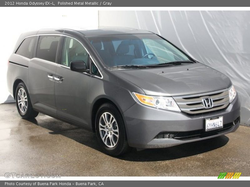 Polished Metal Metallic / Gray 2012 Honda Odyssey EX-L