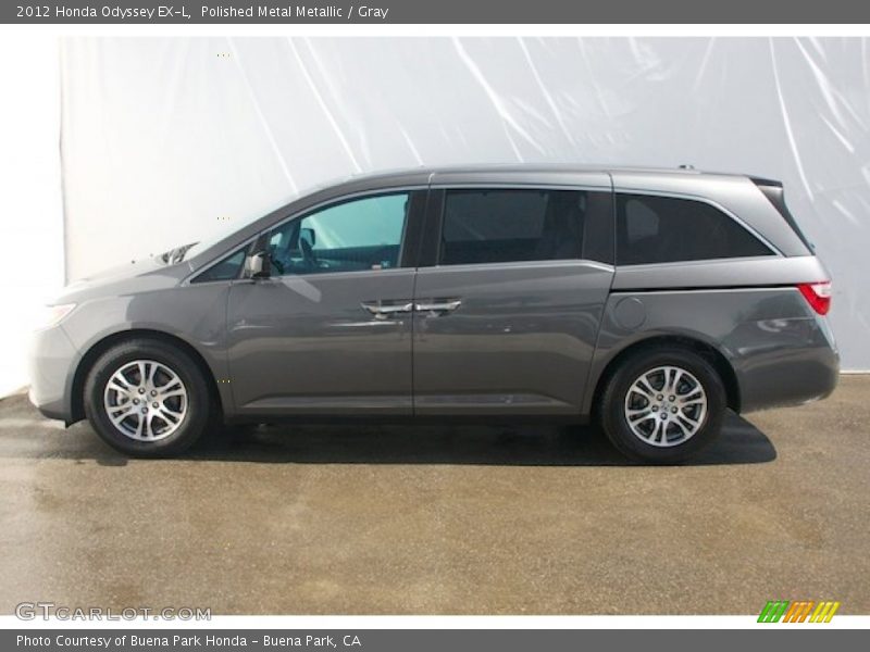 Polished Metal Metallic / Gray 2012 Honda Odyssey EX-L