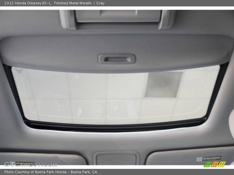 Polished Metal Metallic / Gray 2012 Honda Odyssey EX-L