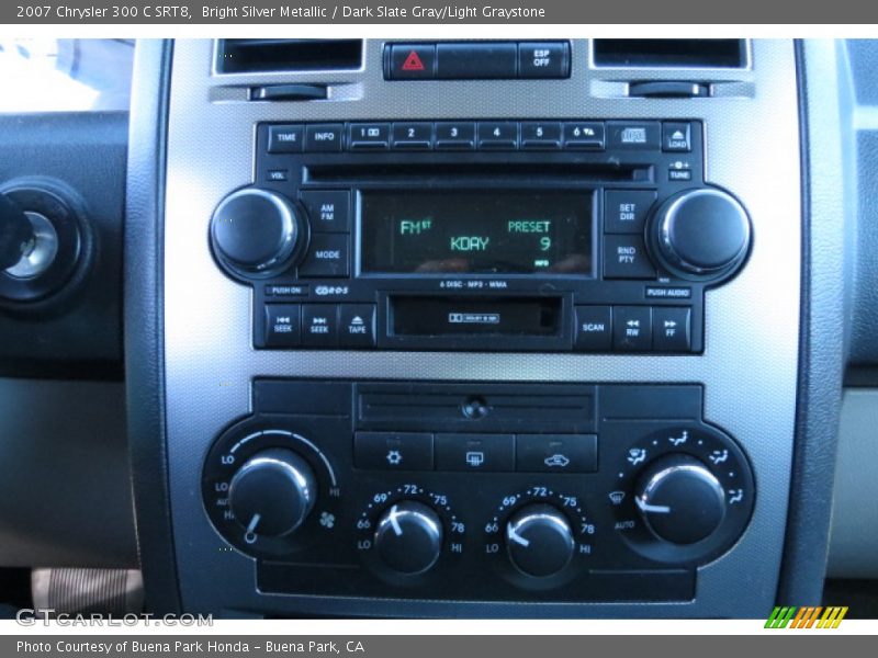 Controls of 2007 300 C SRT8