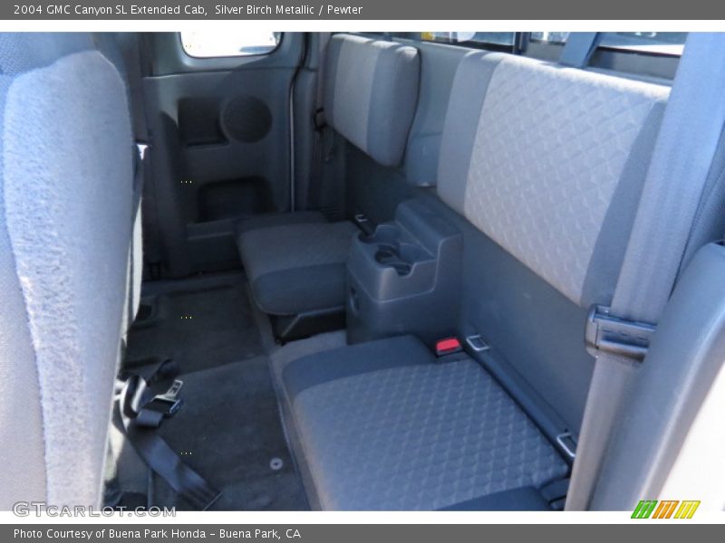 Silver Birch Metallic / Pewter 2004 GMC Canyon SL Extended Cab