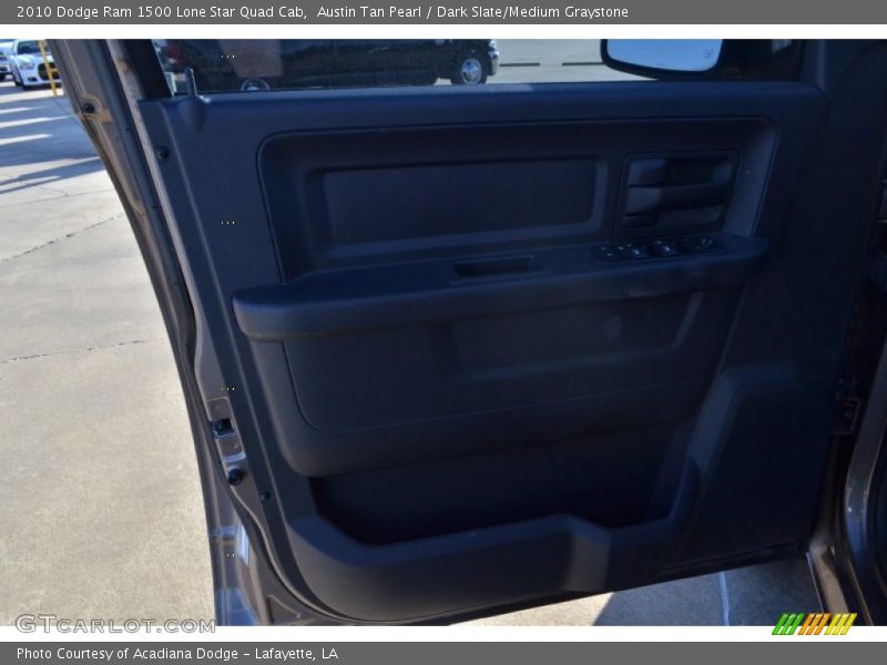 Austin Tan Pearl / Dark Slate/Medium Graystone 2010 Dodge Ram 1500 Lone Star Quad Cab