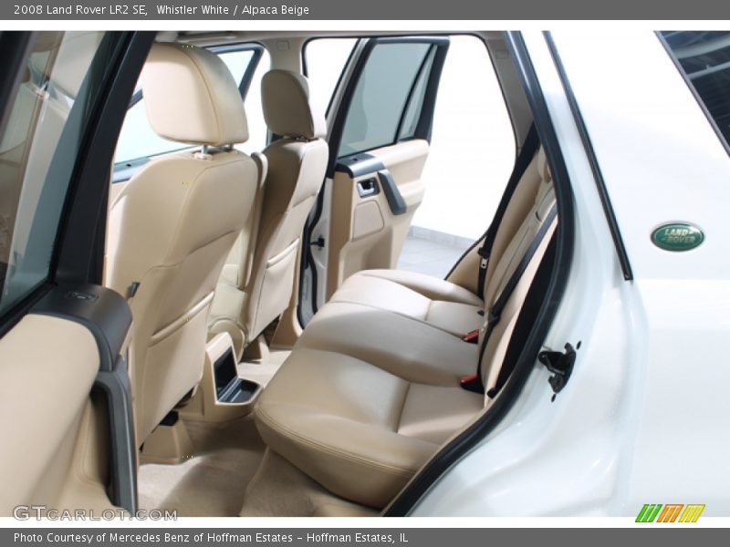 Rear Seat of 2008 LR2 SE