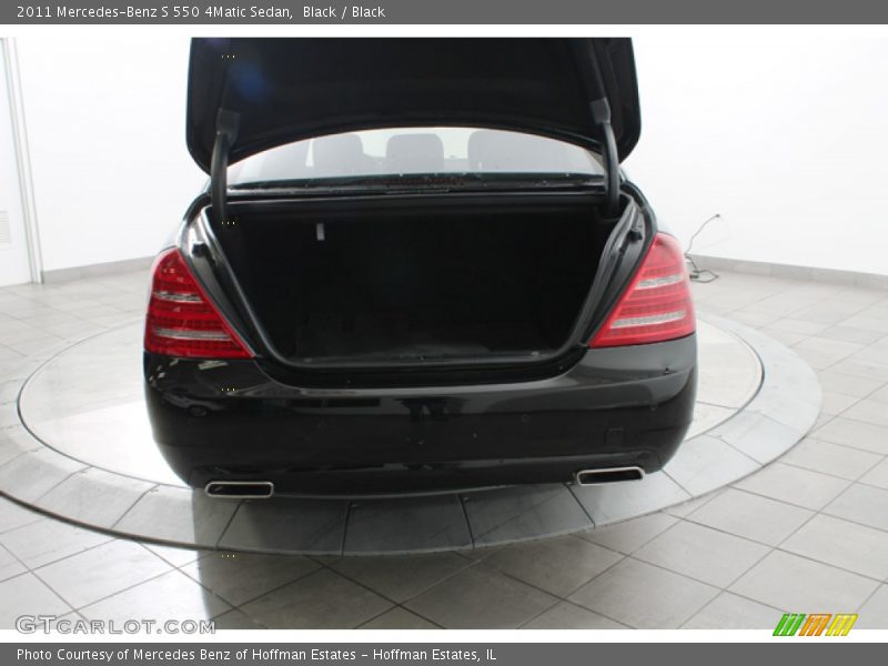 Black / Black 2011 Mercedes-Benz S 550 4Matic Sedan