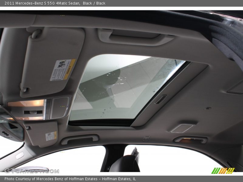 Black / Black 2011 Mercedes-Benz S 550 4Matic Sedan