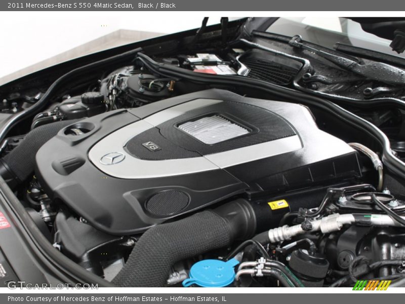 Black / Black 2011 Mercedes-Benz S 550 4Matic Sedan