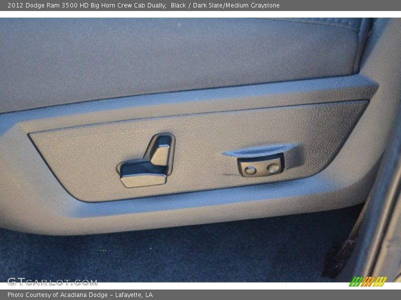 Black / Dark Slate/Medium Graystone 2012 Dodge Ram 3500 HD Big Horn Crew Cab Dually