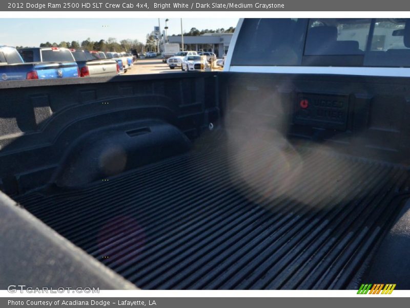 Bright White / Dark Slate/Medium Graystone 2012 Dodge Ram 2500 HD SLT Crew Cab 4x4