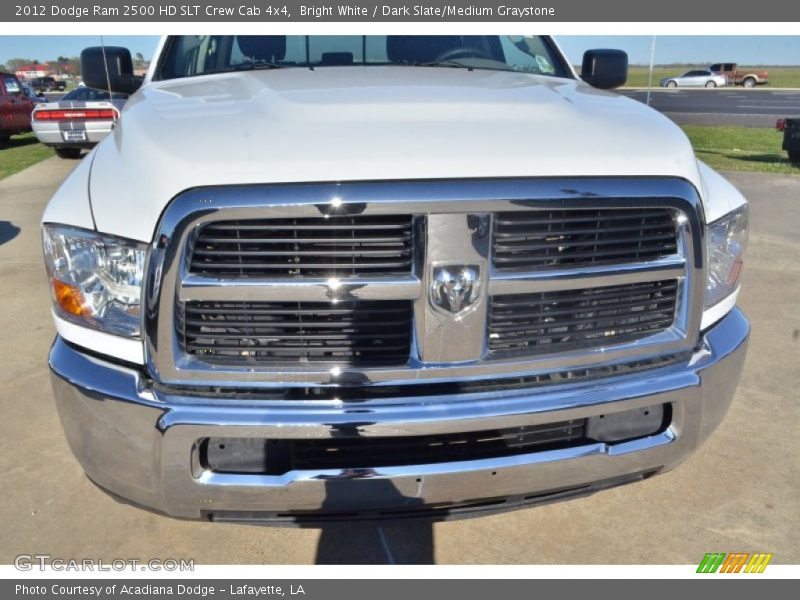 Bright White / Dark Slate/Medium Graystone 2012 Dodge Ram 2500 HD SLT Crew Cab 4x4