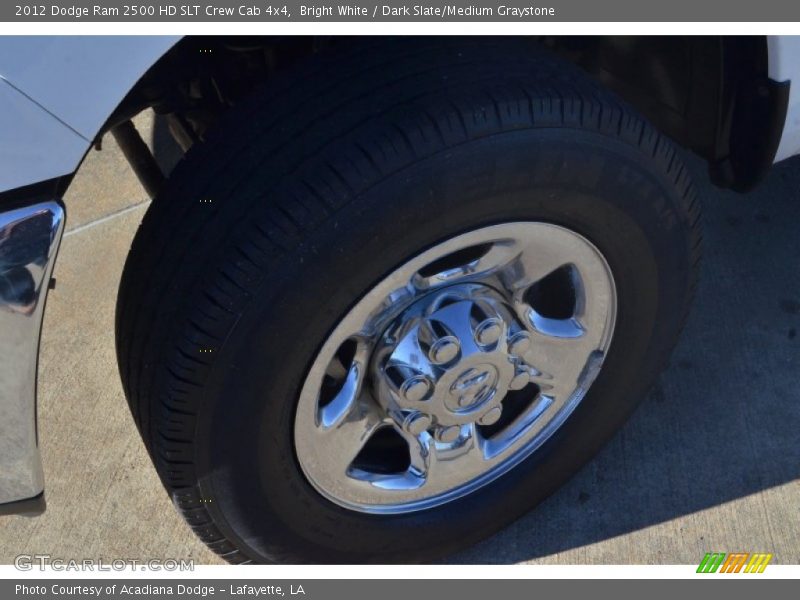 Bright White / Dark Slate/Medium Graystone 2012 Dodge Ram 2500 HD SLT Crew Cab 4x4
