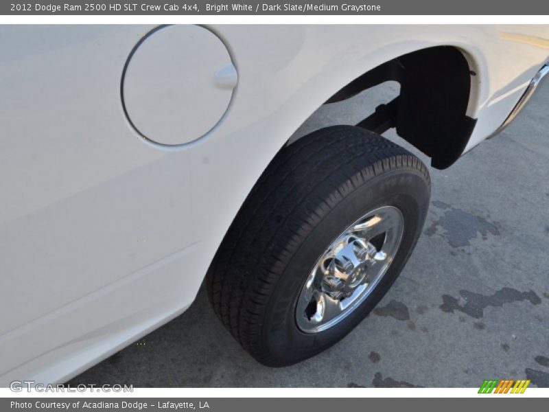 Bright White / Dark Slate/Medium Graystone 2012 Dodge Ram 2500 HD SLT Crew Cab 4x4