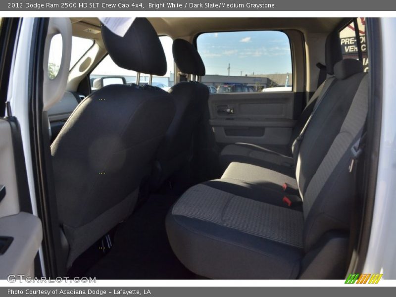 Bright White / Dark Slate/Medium Graystone 2012 Dodge Ram 2500 HD SLT Crew Cab 4x4