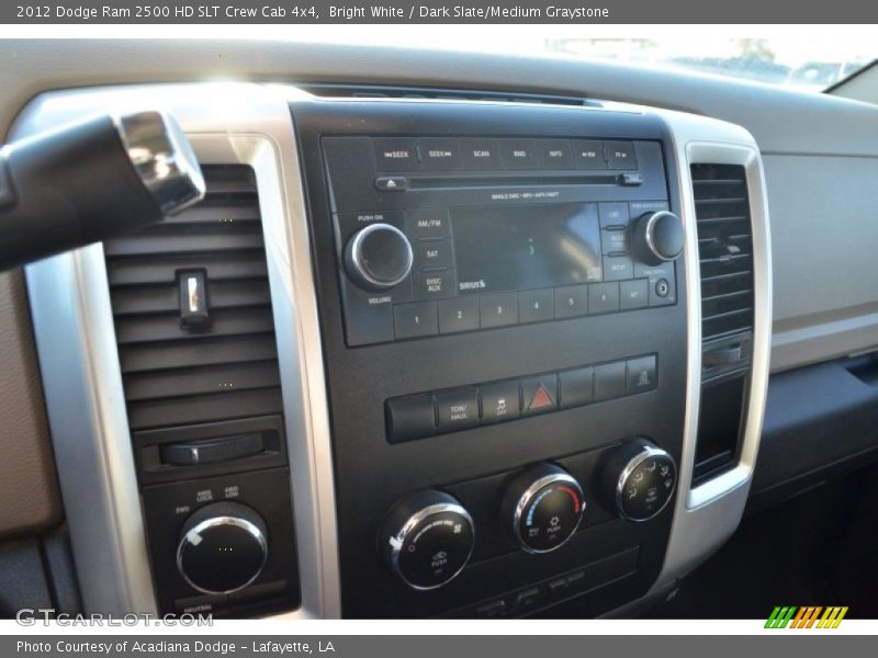 Bright White / Dark Slate/Medium Graystone 2012 Dodge Ram 2500 HD SLT Crew Cab 4x4