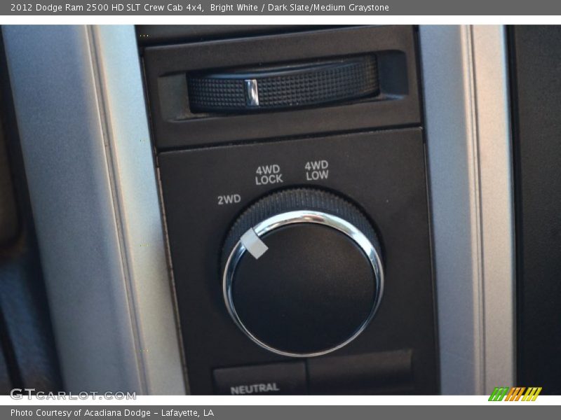 Bright White / Dark Slate/Medium Graystone 2012 Dodge Ram 2500 HD SLT Crew Cab 4x4