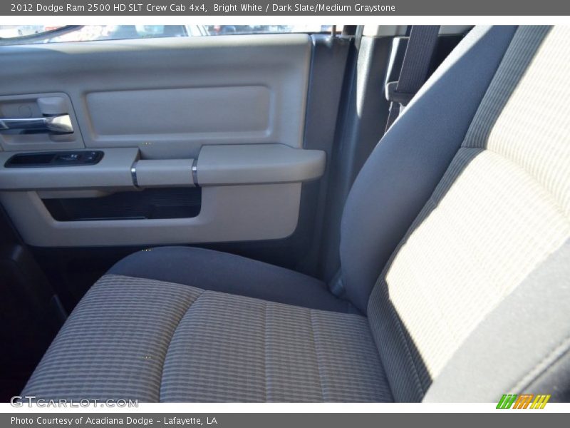 Bright White / Dark Slate/Medium Graystone 2012 Dodge Ram 2500 HD SLT Crew Cab 4x4