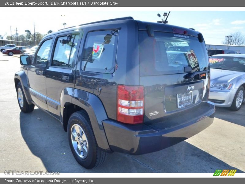 Dark Charcoal Pearl / Dark Slate Gray 2011 Jeep Liberty Sport