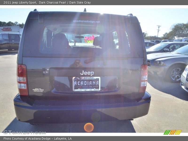 Dark Charcoal Pearl / Dark Slate Gray 2011 Jeep Liberty Sport