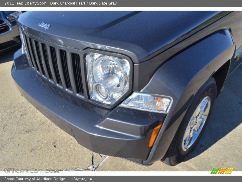 Dark Charcoal Pearl / Dark Slate Gray 2011 Jeep Liberty Sport