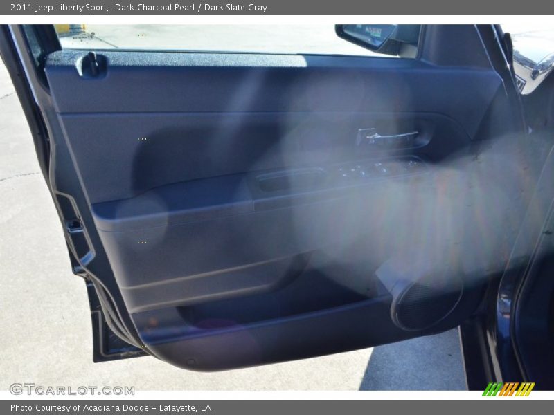 Dark Charcoal Pearl / Dark Slate Gray 2011 Jeep Liberty Sport