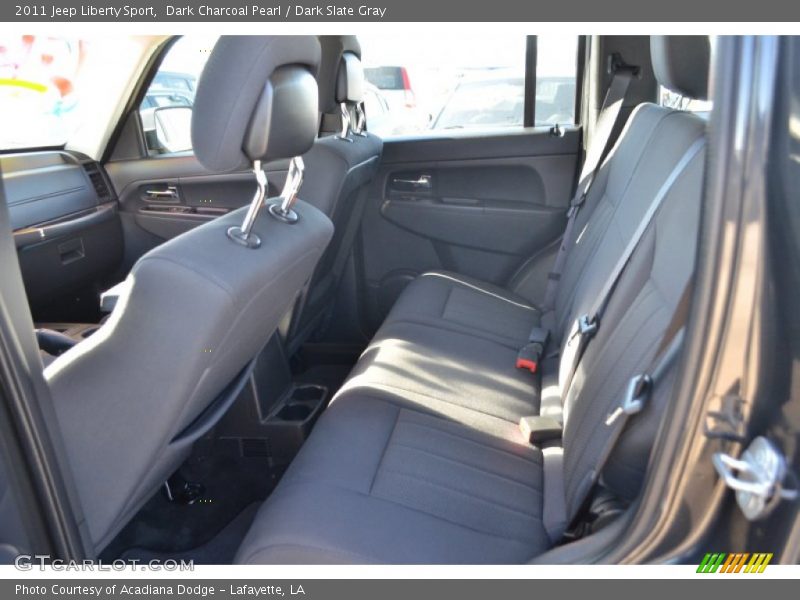 Dark Charcoal Pearl / Dark Slate Gray 2011 Jeep Liberty Sport