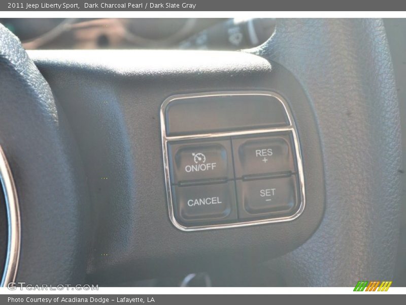 Dark Charcoal Pearl / Dark Slate Gray 2011 Jeep Liberty Sport