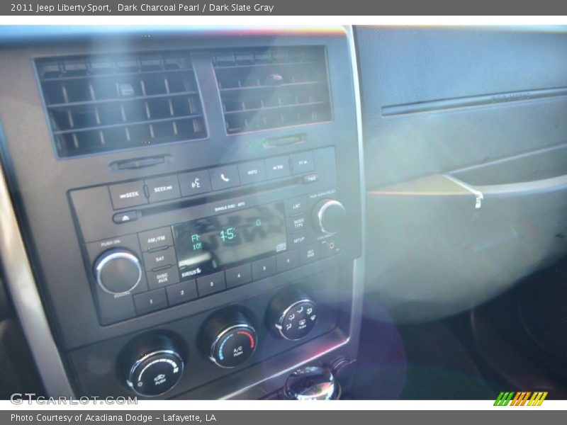 Dark Charcoal Pearl / Dark Slate Gray 2011 Jeep Liberty Sport