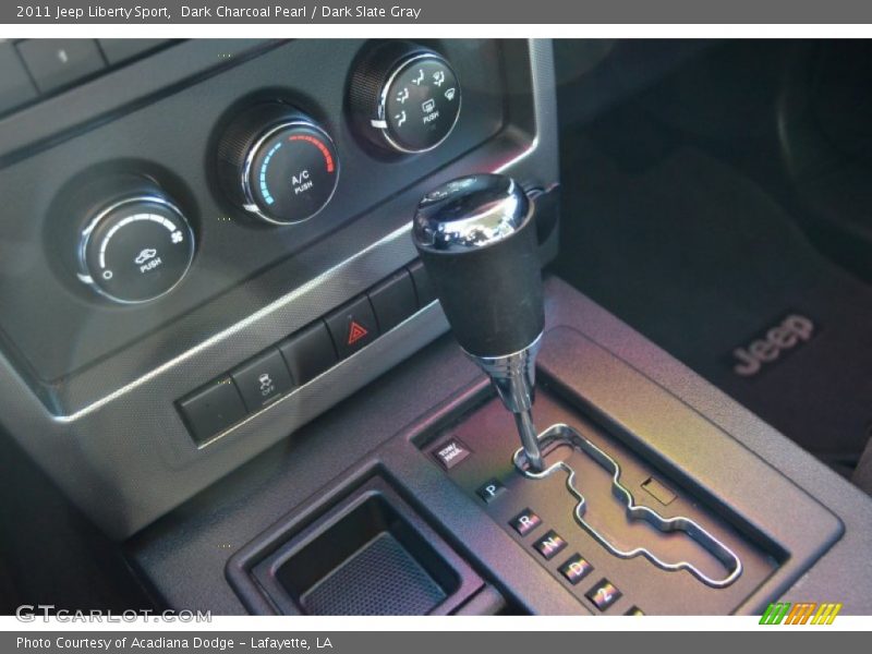 Dark Charcoal Pearl / Dark Slate Gray 2011 Jeep Liberty Sport