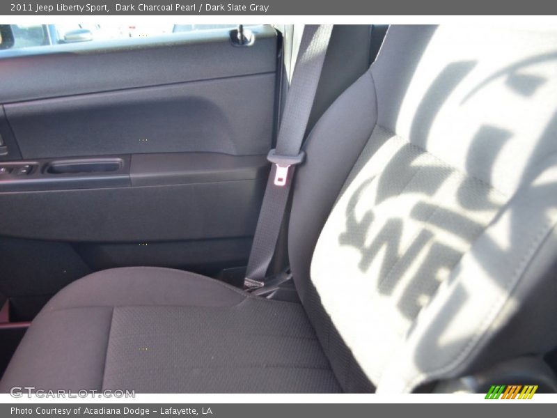 Dark Charcoal Pearl / Dark Slate Gray 2011 Jeep Liberty Sport
