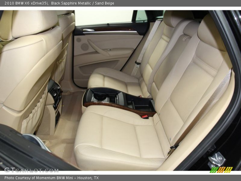 Black Sapphire Metallic / Sand Beige 2010 BMW X6 xDrive35i