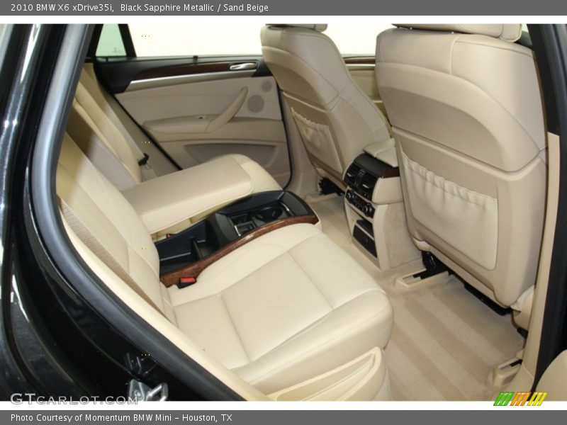 Black Sapphire Metallic / Sand Beige 2010 BMW X6 xDrive35i