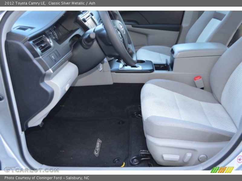Classic Silver Metallic / Ash 2012 Toyota Camry LE