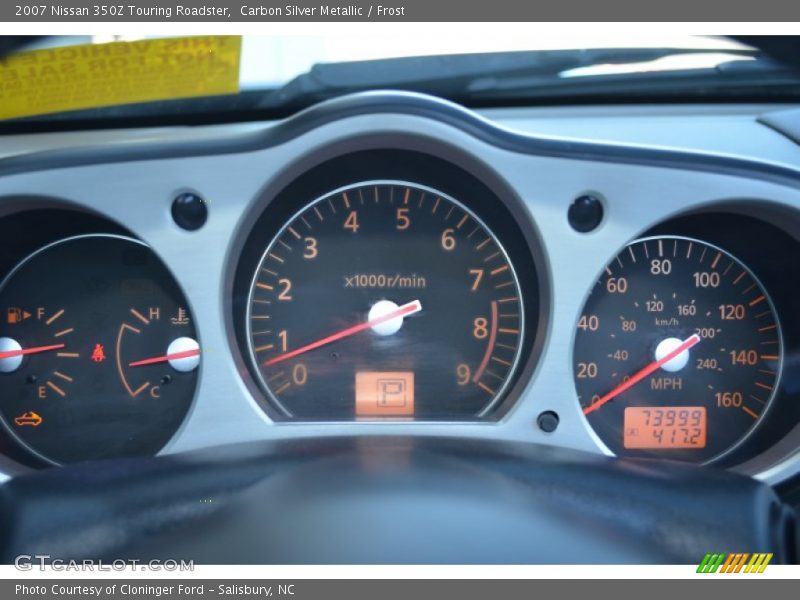  2007 350Z Touring Roadster Touring Roadster Gauges